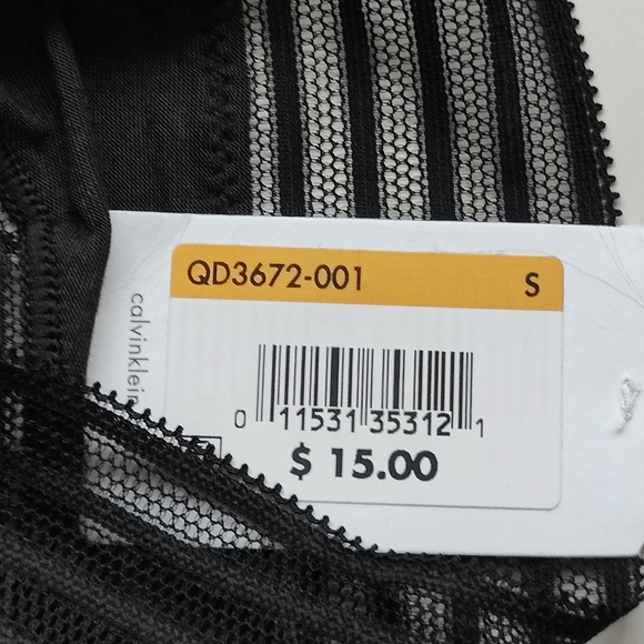 NWT CALVIN KLEIN ULTRA-SOFT MODAL HIPSTER PANTY IN CK BLACK SIZE SMALL - Picture 4 of 5